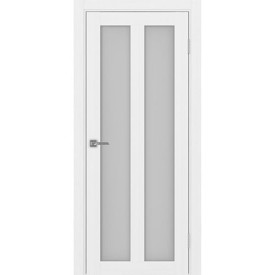 Купить Межкомнатная дверь экошпон Турин 521.22 белый лёд остеклённая