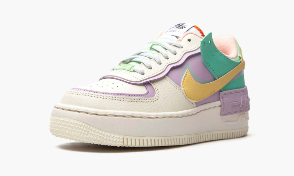 Air Force 1 Low Shadow WMNS "Pale Ivory / Pastel Multicolor"