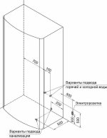 Душевая кабина Радомир Диана 1 108х118 1-05-6-0-0-0641 стекло матовое/профиль черный