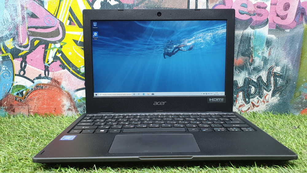 11.6" Ноутбук Acer TravelMate B1 TMB118-M-C6UT 1366x768, Intel Celeron N4120 1.1 ГГц, RAM 4 ГБ, Intel UHD Graphics 600