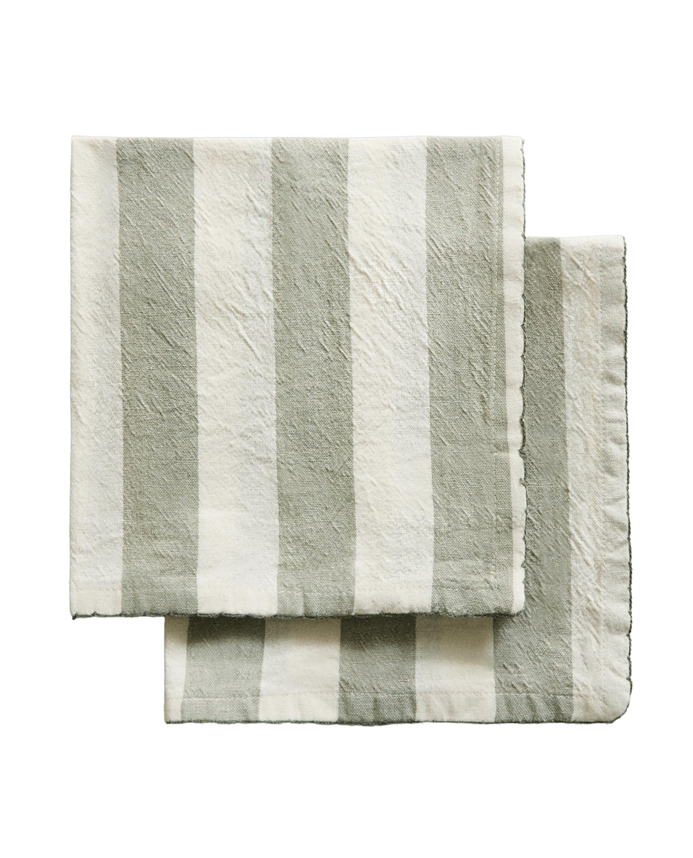 Zara Home столовая салфетка из хлопка, узор в полоску, 45 45 см (комплект 2 шт.) · 2277/022