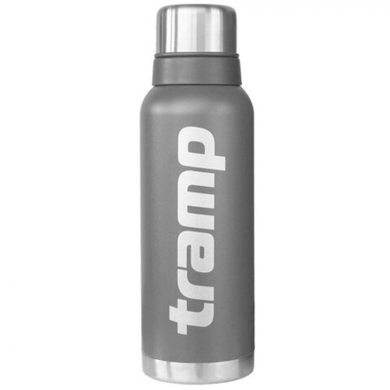 Термос TRAMP Expedition line 1.2 л, артикул TRC-028, цвет Серый