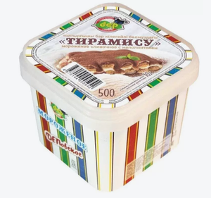 МОРОЖЕНОЕ ТИРАМИСУ ВЕДРО 500ГР ДЕП