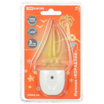 Фонарь ночник TDM, Кораблик, в розетку, пластик, 0.3 Вт, 220 В, дат света, светодиод, SQ0357-0011