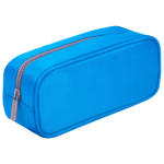 Пенал-косметичка BRAUBERG мягкий "KING SIZE BLUE" 20х8х9 см (2 штуки в упаковке)