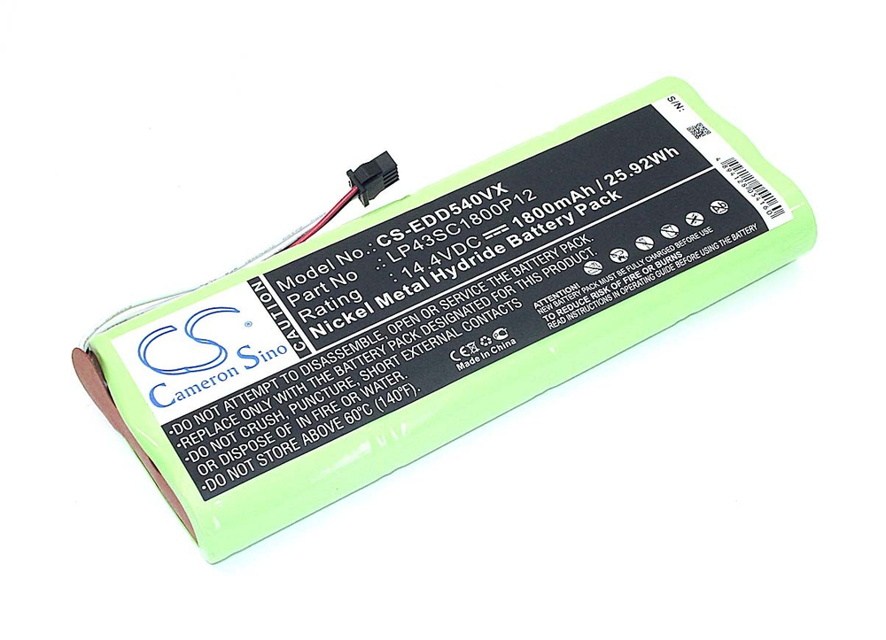 Аккумулятор для Ecovacs Deebot D523 (CS-EDD540VX ) 14,4V 1800mAh Ni-MH