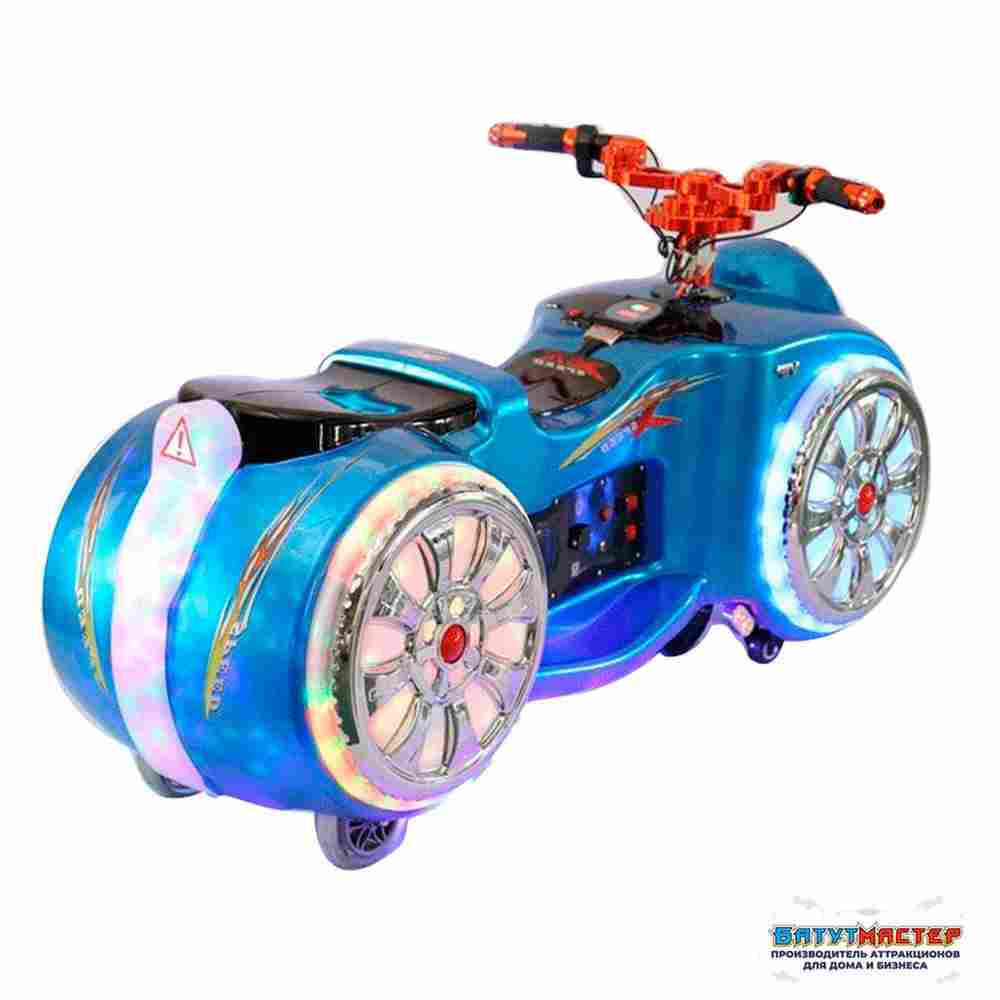 Парковый электромобиль «Ярость» детский, 1 место, на батареях для ТРЦ