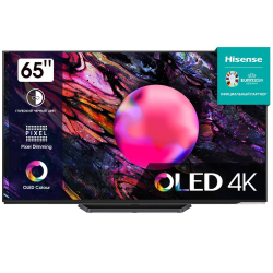 Телевизор 65" Hisense 65A85K черный Smart TV