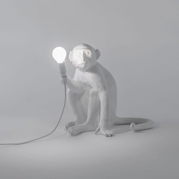 Настольная лампа Seletti Monkey Lamp Outdoor Sitting 14928