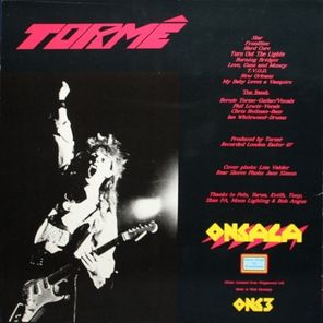 Torme / Official Bootleg (LP)
