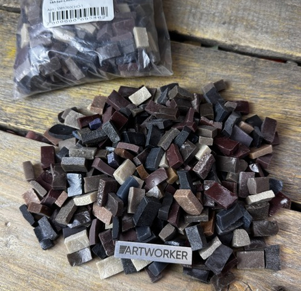 Цветная колотая смальта SM-Set-Chocolate-1, 600 гр