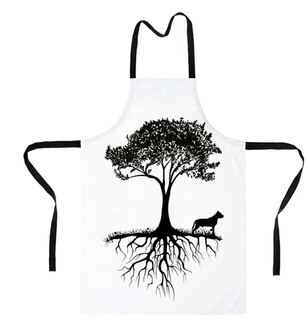 Фартук "Стафф у дерева"