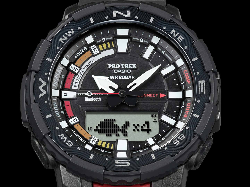 Японские спортивные наручные часы Casio Pro Trek PRT-B70-1ER