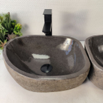 Раковина из речного камня ПАРА! RS-65347 42*33*15 0865