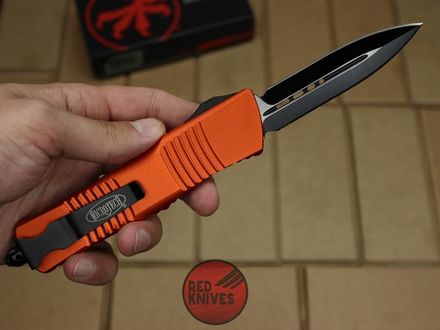 Нож Microtech Troodon D/E Orange BK А+++ 138-10OR