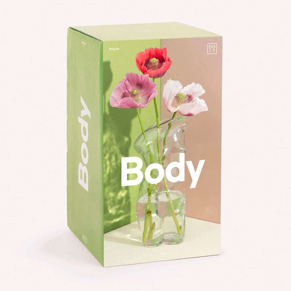 Ваза для цветов body, 27 см