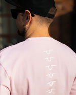 Футболка свободного кроя, розовый, размер XL