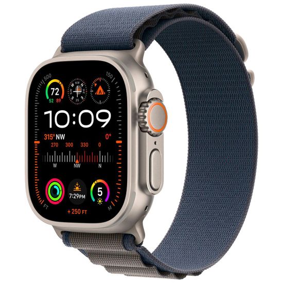 Умные часы Apple Watch Ultra 2 49mm Titanium Alpine Loop Blue