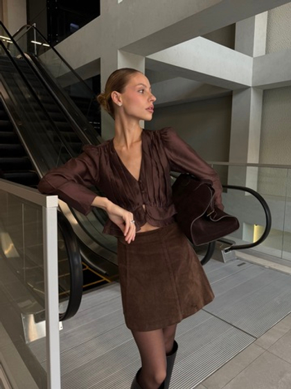 Юбка Вельветовая