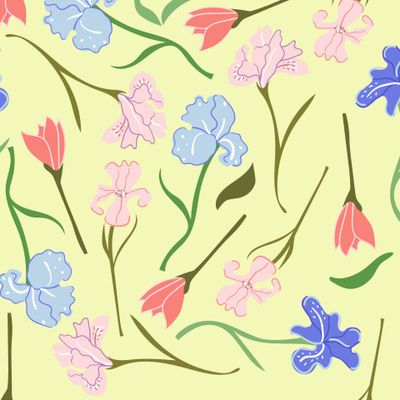 Цветы Ирисы