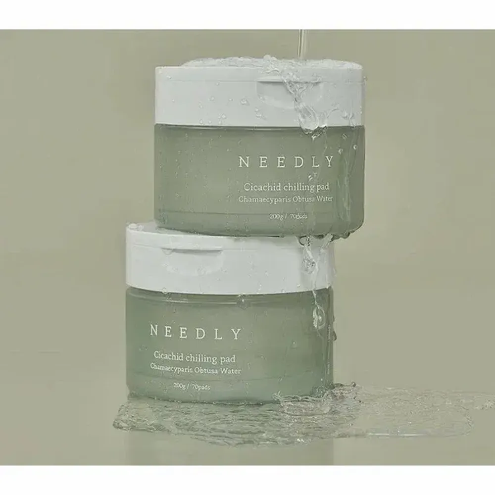 Успокаивающие и увлажняющие пэды NEEDLY Cicachid Chilling Pad 70 шт