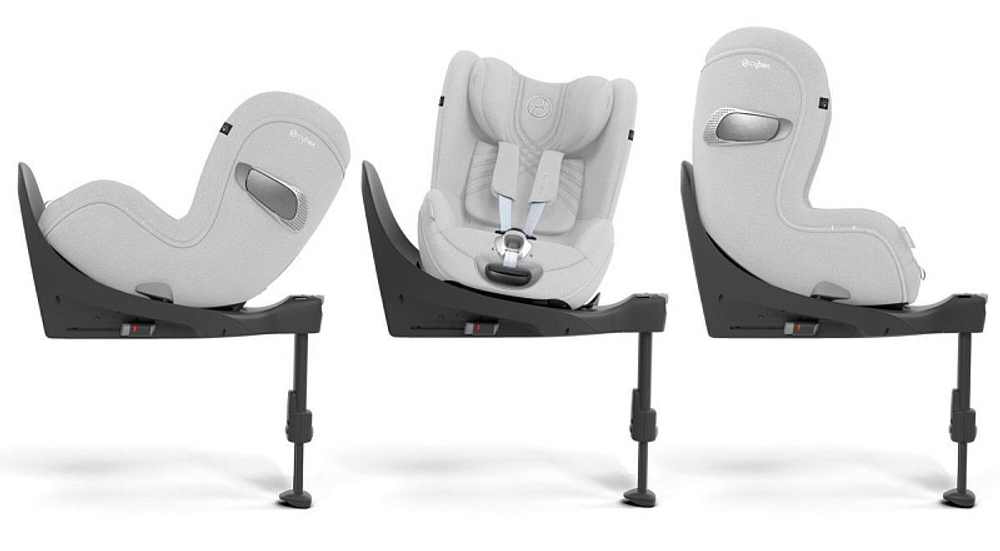 Автокресло Cybex Sirona T i-Size с базой isofix Base T Platinum White Plus