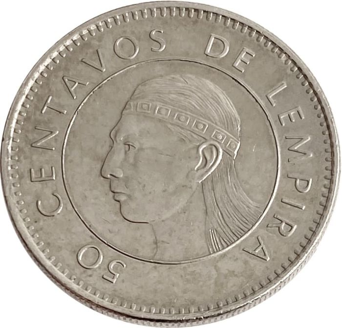 50 сентаво 1995-2016 Гондурас