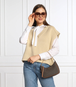 кожаная сумка через плечо Michael Kors - коричневый(32H1GT9C1B)