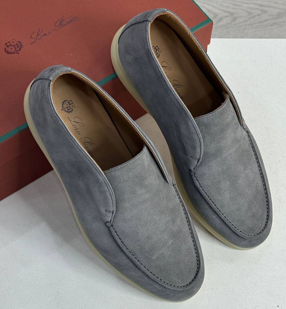 Лоферы Loro Piana с меховой стелькой