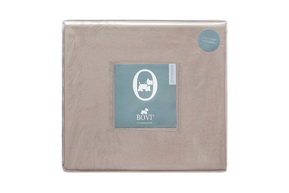 Простыня 240x280 Bovi Castello серо-бежевая