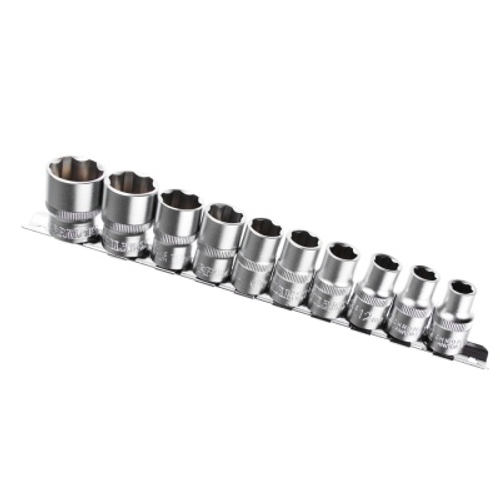 Набор торцевых головок ЕРМАК "Супер-лок" (10пр) 1/2" (10-24мм)