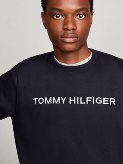 Свитшот Tommy Hilfiger Tommy Embroidered Hilfiger Icon Navy