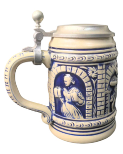 Кружка пивная "Посиделки в трактире" Германия