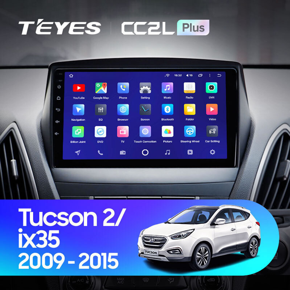 Teyes CC2L Plus 9" для Hyundai Tucson, ix35 2009-2015