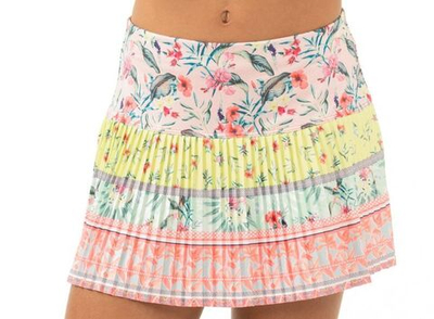 Юбка для девочки теннисная Lucky in Love Patch Me If You Can Patch Me Pleated Skirt - melon