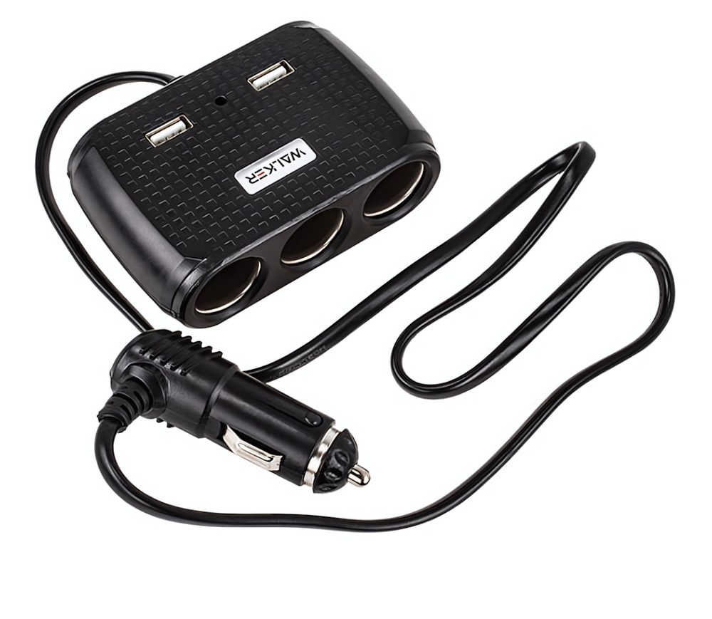 Разветвитель прикуривателя WALKER WSC-25