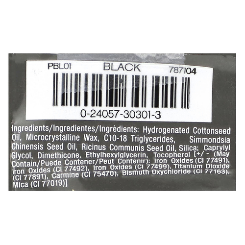 Palladio, карандаш для бровей, черный PBL01, 1 г (0,035 унции)