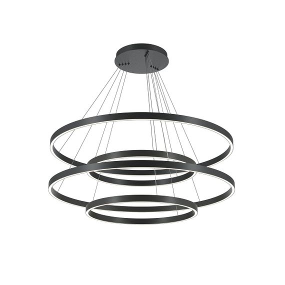 Подвесной светодиодный светильник Maytoni Rim MOD058PL-L174BK