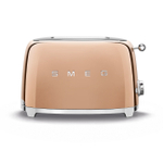 Тостер стиль 50х Smeg TSF01RGEU розовое золото