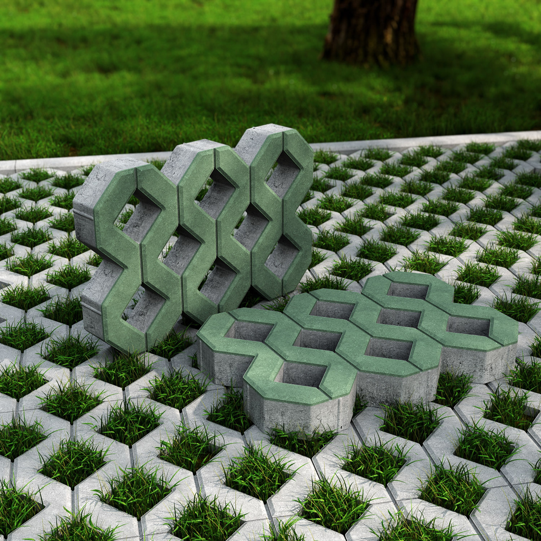 Выбираем газонную решетку.