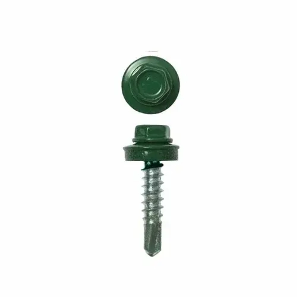 Саморез кровельный Daxmer 5,5х25 RAL 6005
