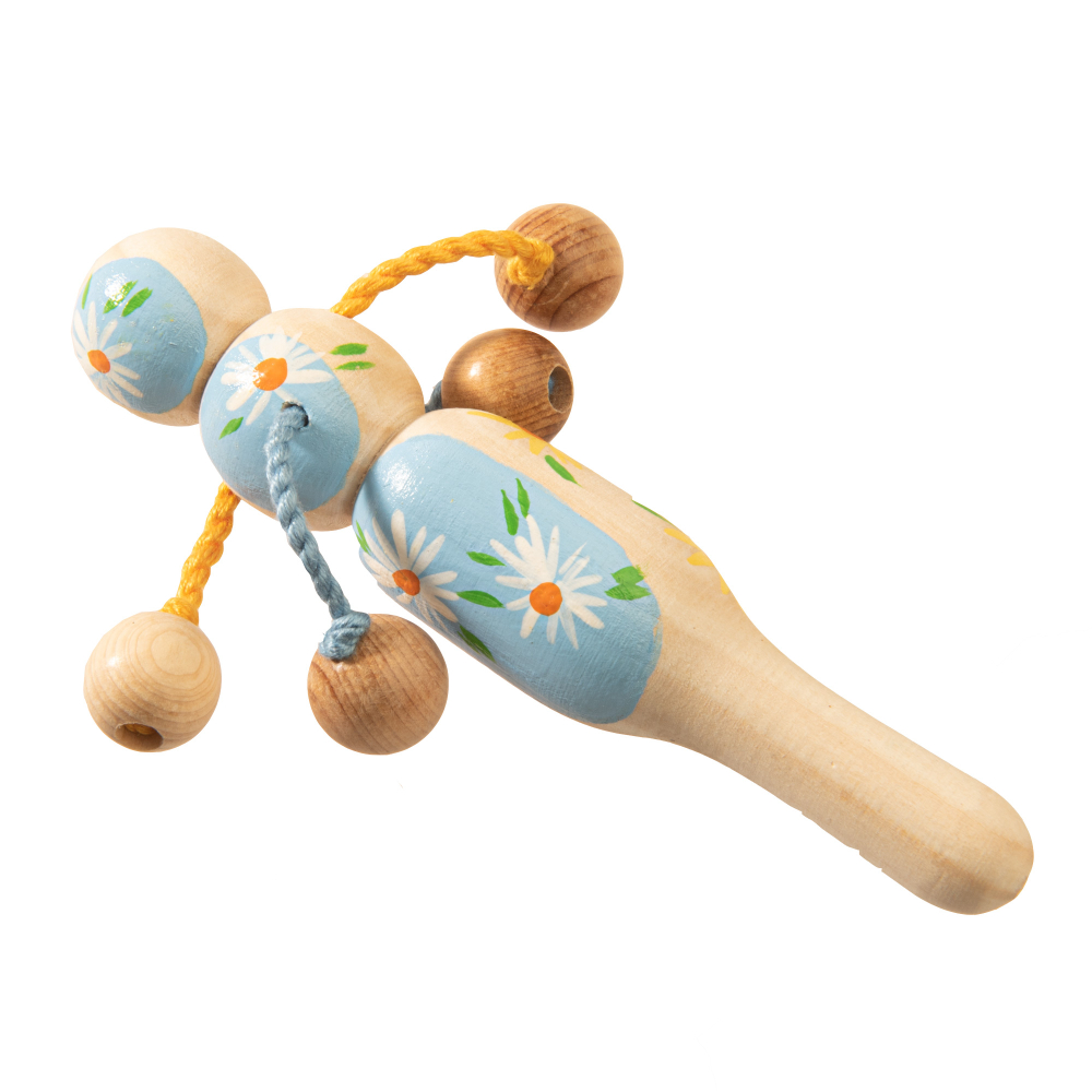 Погремушка Лялька окрашенная Вальда