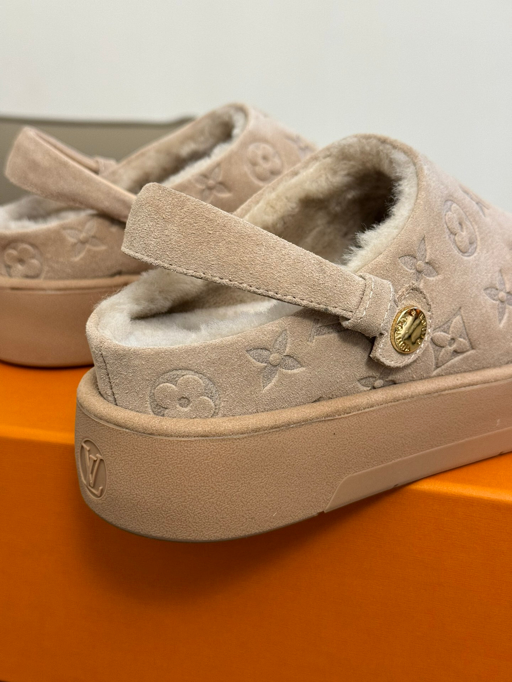 Louis Vuitton Aspen Platform Clogs