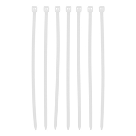 Хомуты, 100 x 2.5 мм, пластиковые, белые, 100 шт Сибртех 45515