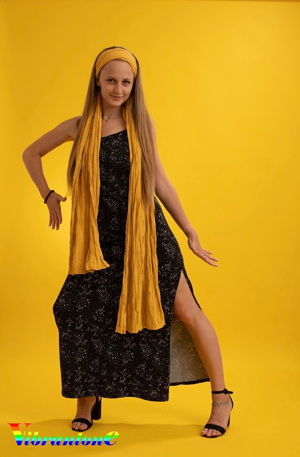 Фон бумажный Vibrantone 2,1х6м Yellow 14 желтый