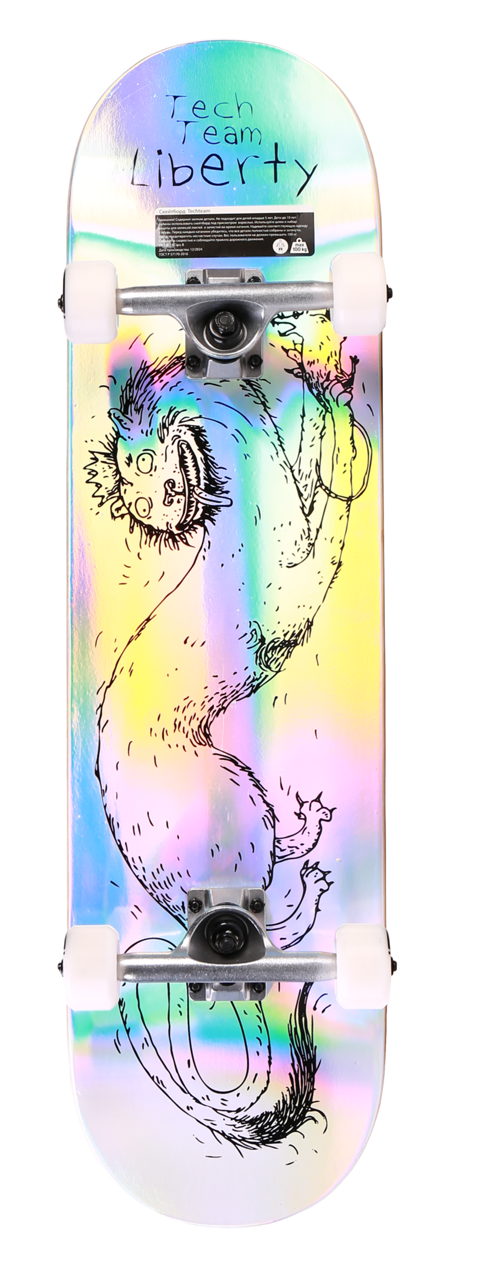 Скейтборд Tech Team Liberty Ferret 8.5"