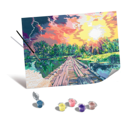 Ravensburger - CreArt на холсте Волшебный запад Живопись по номерам 239122 / артикул   239122  / GTIN 4005556239122
