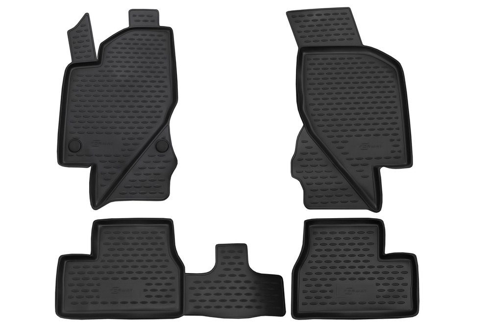 Коврики в салон для LADA Granta, 2011-, 4 шт. (Повышенная устойчивость, повышенная износостойкость) FORMAT.52.25.210K