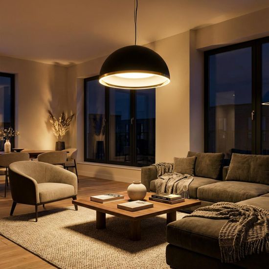 CL736251 FLOOM Черный+Золото Светильник Подвесной