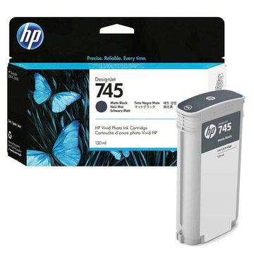 Картридж HP 745 (F9J99A) для DesignJet Z5600/Z2600 черный матовый (130 мл)